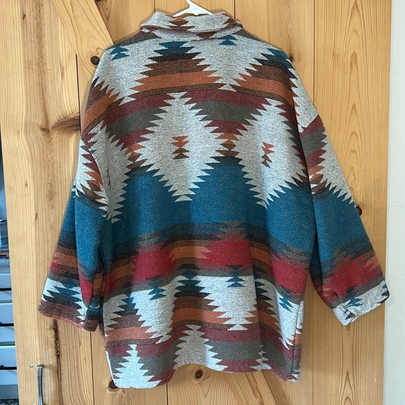 JODIFL shacket western motif pattern - Picture 2 of 5